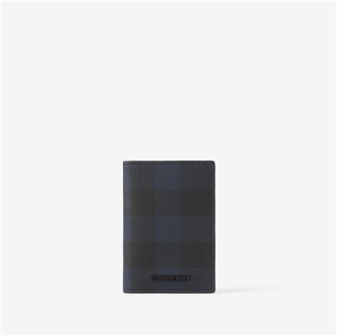 burberry card case navy|men's burberry card case.